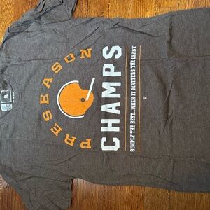 Cleveland Browns  'Preseason Champs' Erie Apparel Shirt